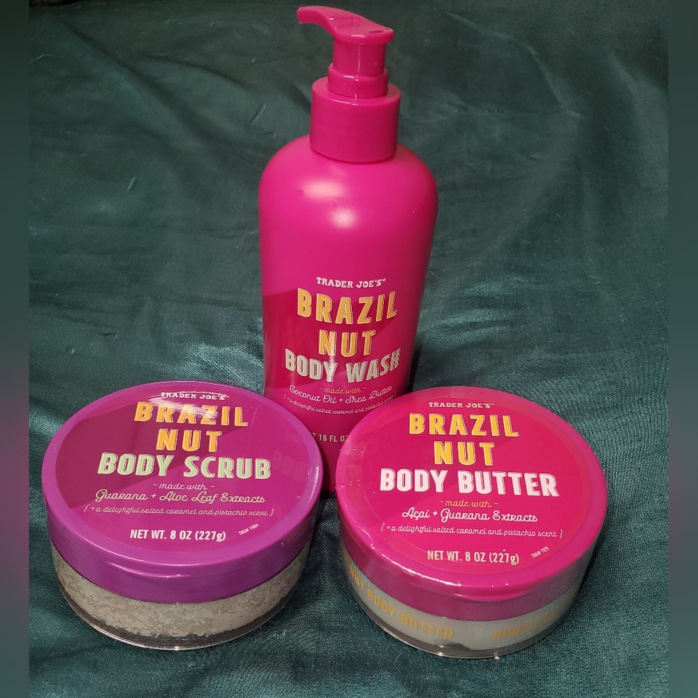 Trader Joe's Brazil Nut Body Care Set